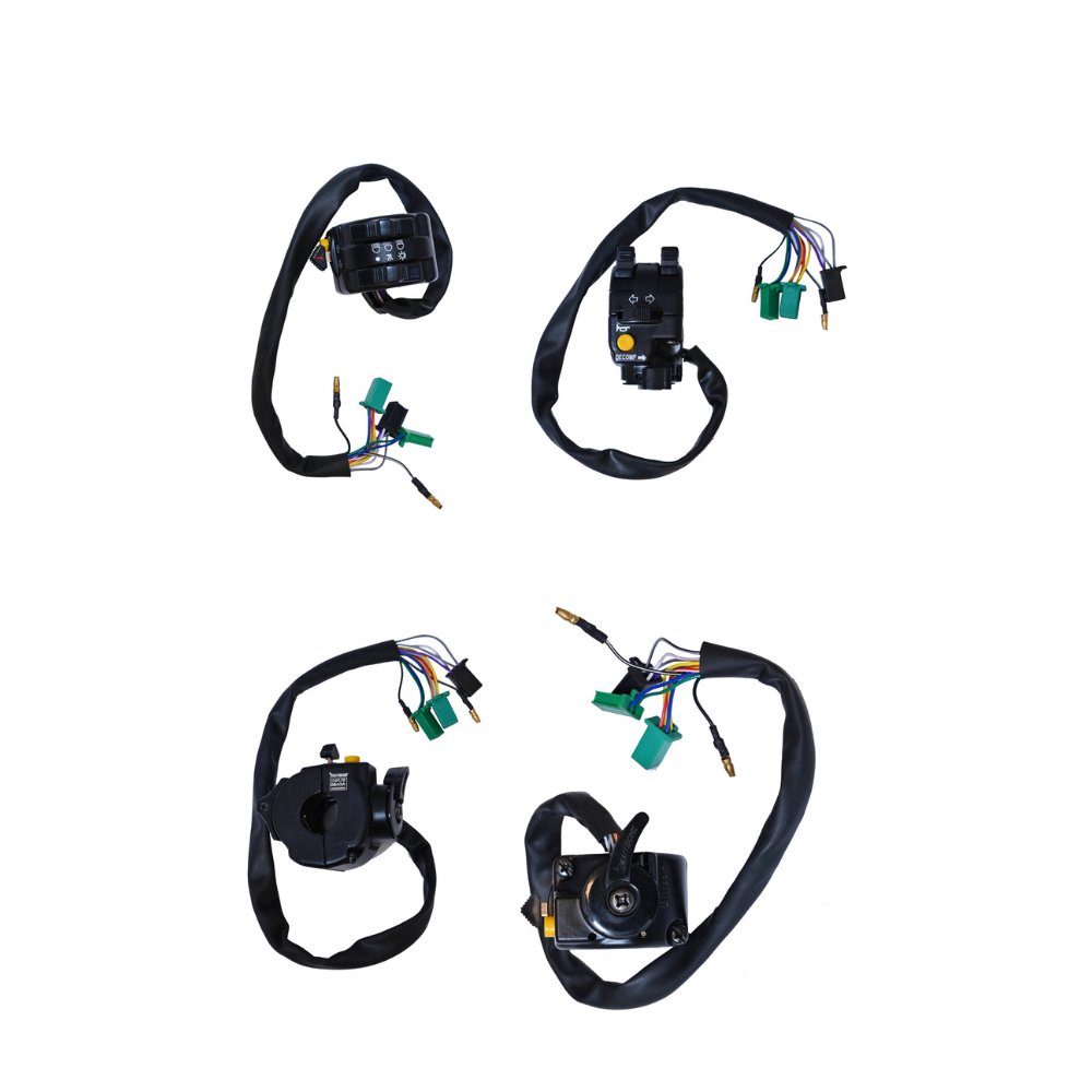 Deutsche Combination Switch for Royal Enfield Machismo DC (Flash Type With Add. Wire) (LH)