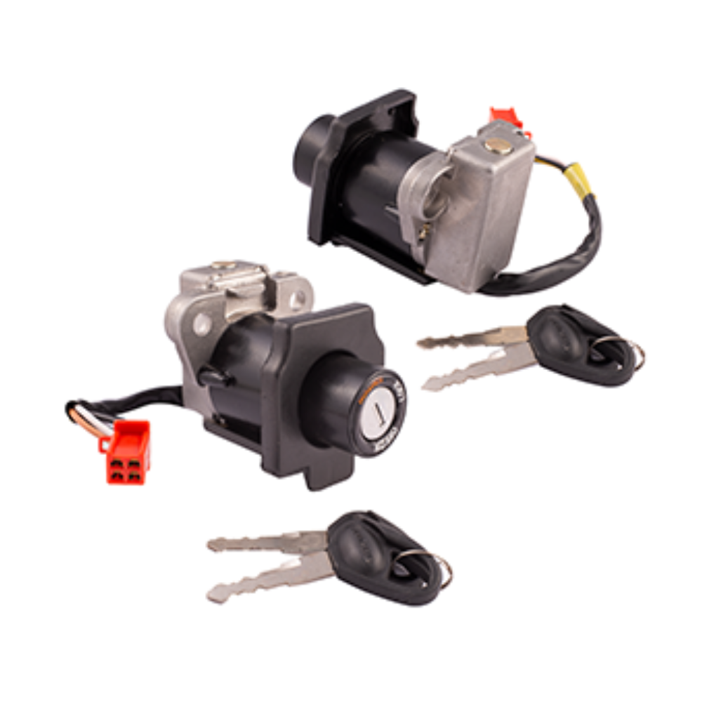 Deutsche Ignition Cum Steering Lock For Bajaj CT-100 (4 Wires)