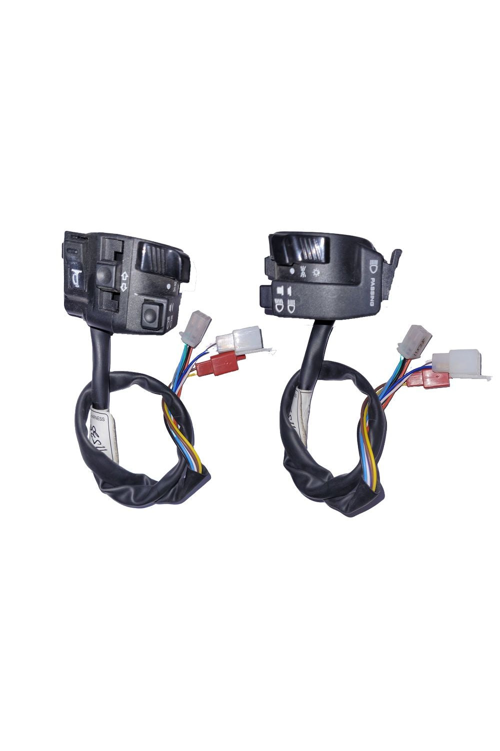 Combination Switch For 2 Pin White Male Coupler, 4 Pin White Male Coupler, 6 Pin White Female Coupler & 1 Female Bullet Terminal LH