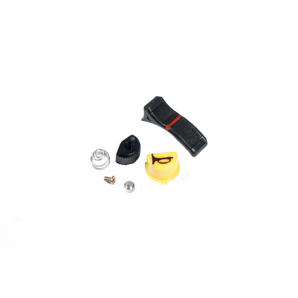 Deutsche Kit For Combination Switch for Hero (Consisting Horn Button With Point, Spring On-Off Knob & Indicator Knob With Screws) (Repair Kit)