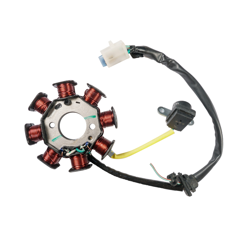 Deutsche Stator / Coil Plate Assly.   Hero Splendor iSmart ES / KS (Left Crank Case) (2013 Model)