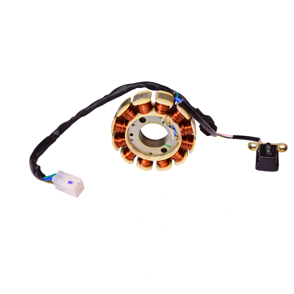 Deutsche Stator / Coil Plate Assly.  Bajaj Pulsar 125 NS BS-VI (2021 Model)