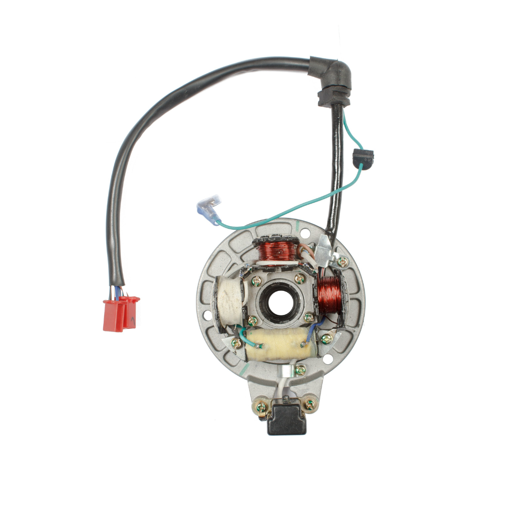 Deutsche Stator / Coil Plate Assly. Bajaj Boxer AT