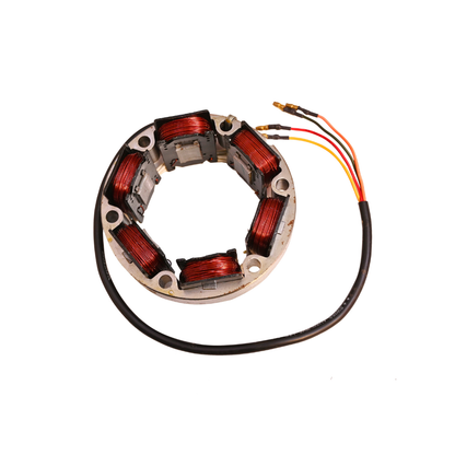 Deutsche Stator / Coil Plate Assly. Royal Enfield Machismo (Four Wire)