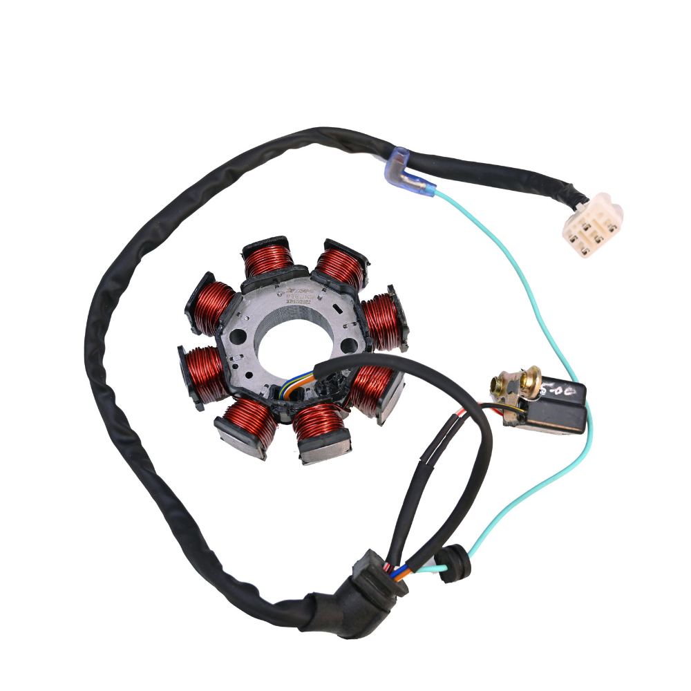 Deutsche Stator / Coil Plate Assly.  Bajaj Pulsar 150 BS-IV