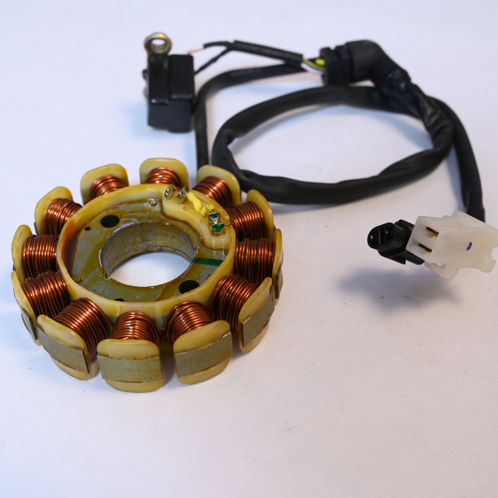 Deutsche Stator / Coil Plate Assly. Bajaj Platina 110 H-Gear BS-VI