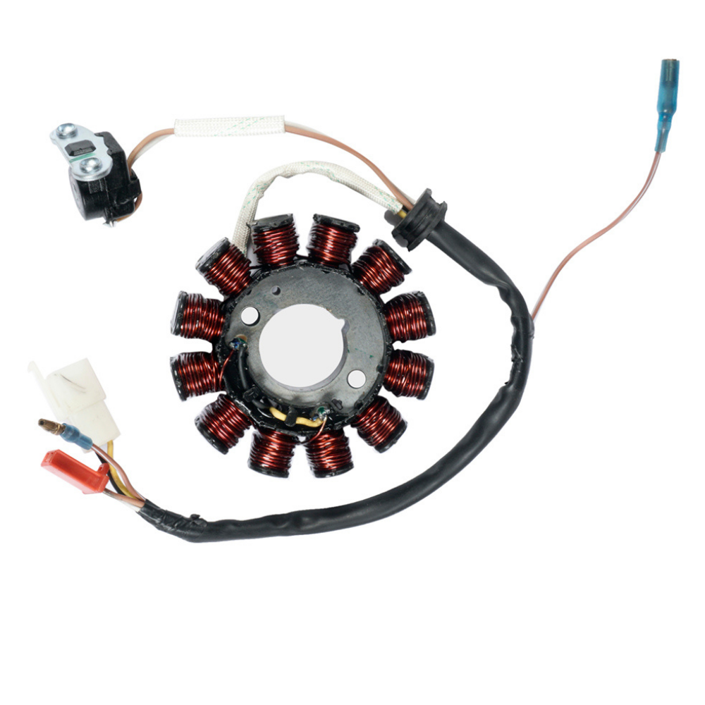 Deutsche Stator / Coil Plate Assly.   TVS Victor (2016 Model Onwards)