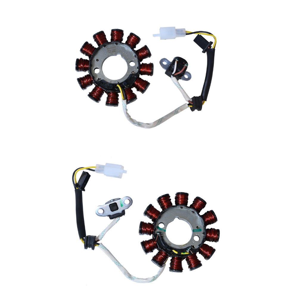 Deutsche Stator / Coil Plate Assly. TVS XL Super 100 (2016 Model Onwards)