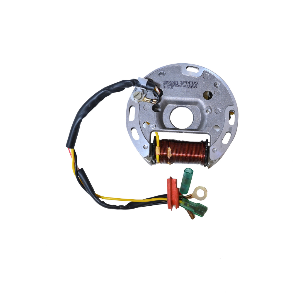 Deutsche Stator / Coil Plate Assly.  TVS XL Super