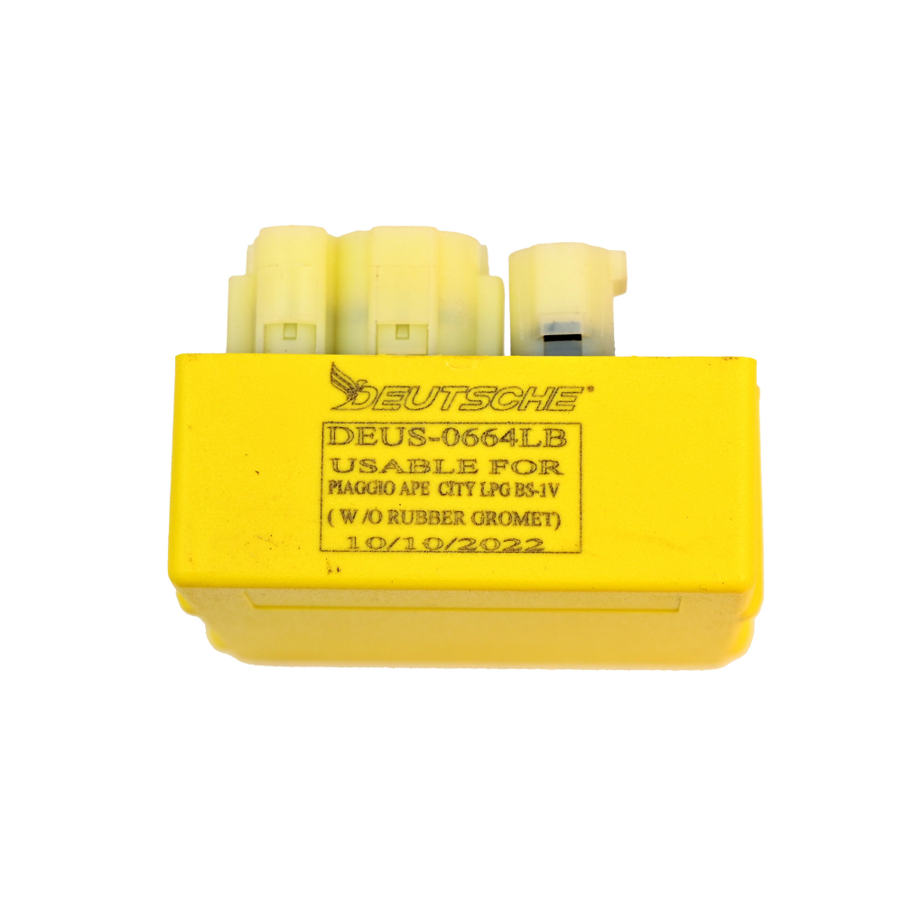 Deutsche CDI unit for Piaggio Ape City LPG BS-IV (W/O Rubber Gromet)