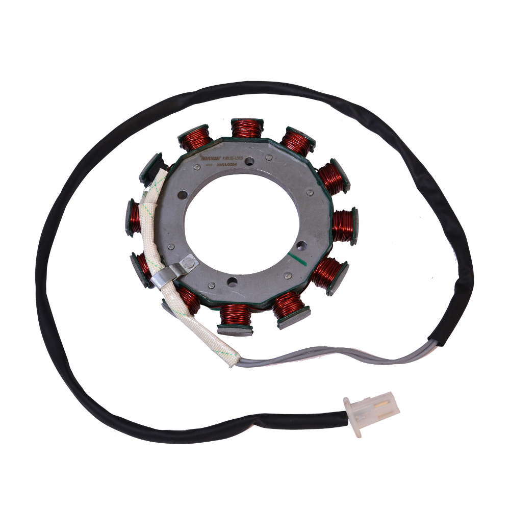 Deutsche Stator / Coil Plate Assly.  Piaggio Ape (U Model)