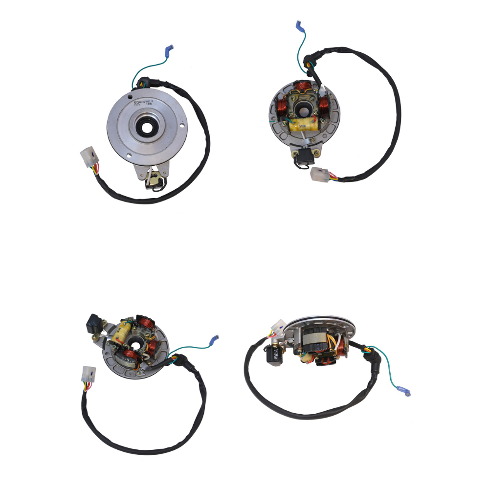 Deutsche Stator / Coil Plate Assly. Bajaj Caliber