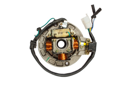 Deutsche Stator / Coil Plate Assly. Hero Splendor+ (L.T. Coil 4 Hole)