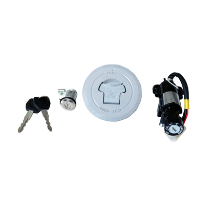Deutsche Ignition Lock Kit For Honda CB Shine BS-VI (2020 Model) (Set of 3) Ignition Lock, Petrol Tank Lock & Seat Lock