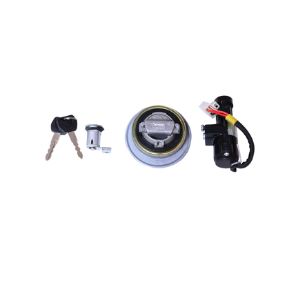 Deutsche Ignition Lock Kit For Honda CB Shine BS-VI (2020 Model) (Set of 3) Ignition Lock, Petrol Tank Lock & Seat Lock