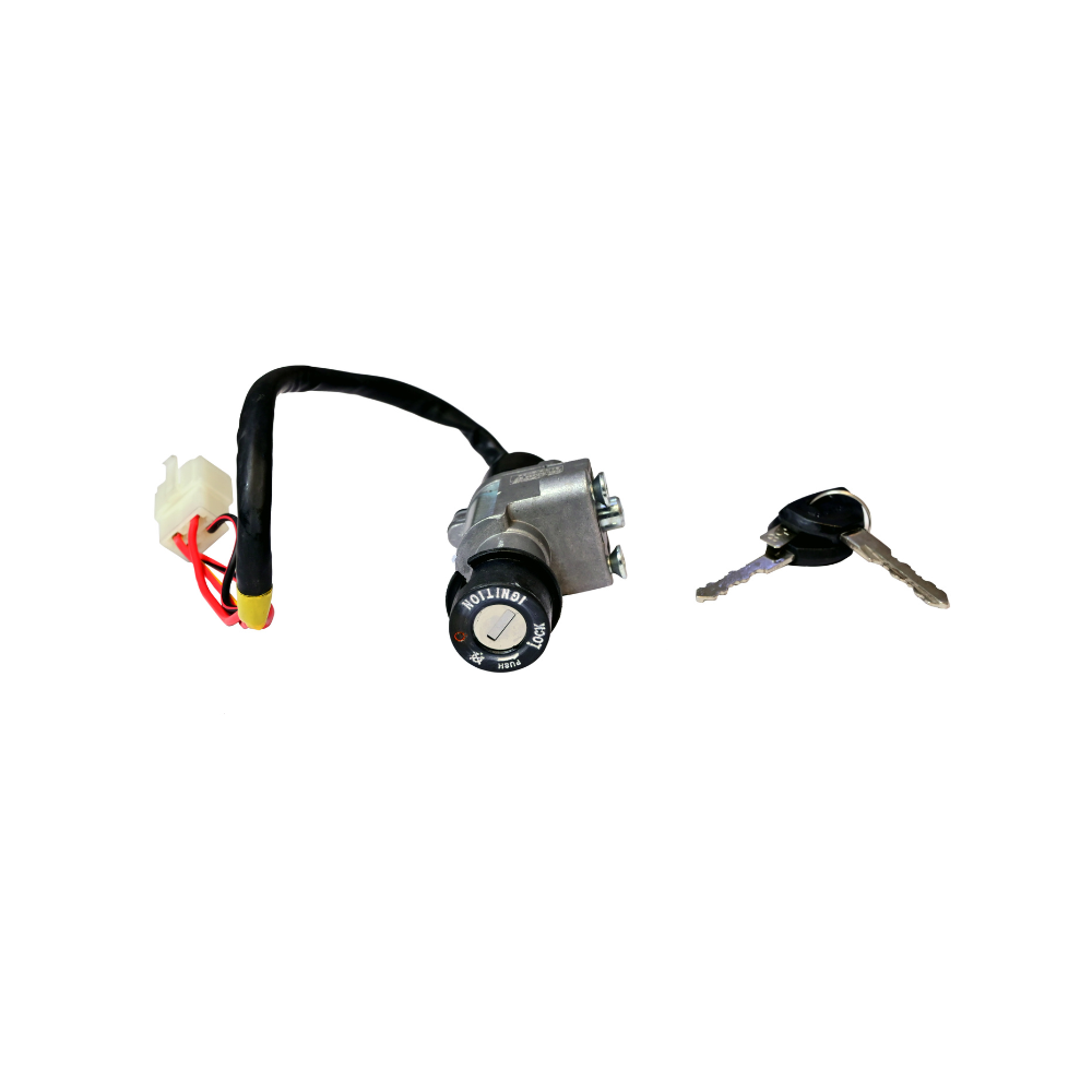 Deutsche Ignition Cum Steering Lock For Hero Passion Pro BS-VI (4 Wire)