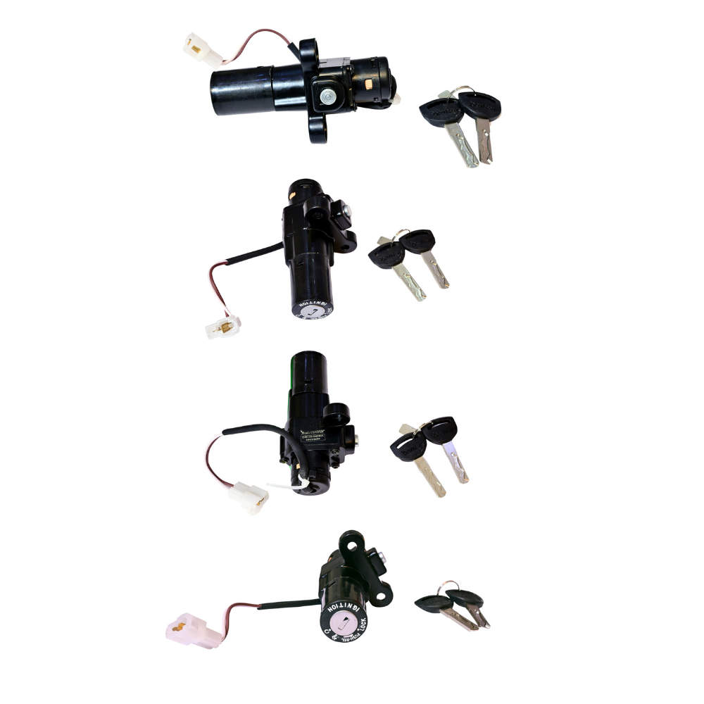 Deutsche Ignition Cum Steering Lock For Bajaj Pulsar 220 DTF-i (2 Wires)