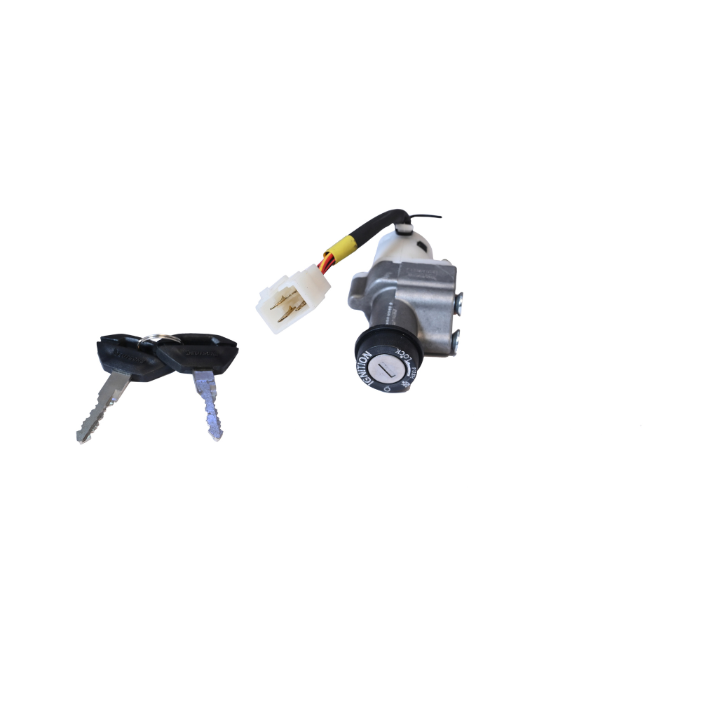 Deutsche Ignition Lock Kit For Hero Pleasure Plus BS-6 (Set of 2) Consisting of Ignition Cum Steering Lock & Tool Box Lock