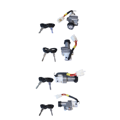 Deutsche Ignition Lock Kit For Hero Pleasure Plus BS-6 (Set of 2) Consisting of Ignition Cum Steering Lock & Tool Box Lock