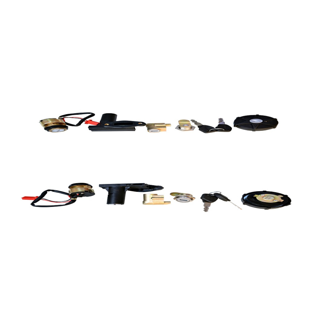 Deutsche Ignition Lock Kit For TVS XL (Set of 3) Consisting of Ignition Cum Steering Lock, Handle Lock & Tool Box Lock