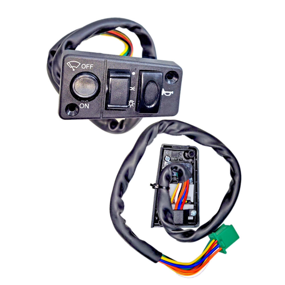 Deutsche Combination Switch for Bajaj CNG 3W Compact ('P', 'Q' & 'S' Model) (RH)