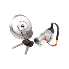 Deutsche Ignition Lock Kit For Honda Unicorn 150 ES (Set of 2) Consisting of Ignition Cum Steering Lock & Petrol Tank Lock