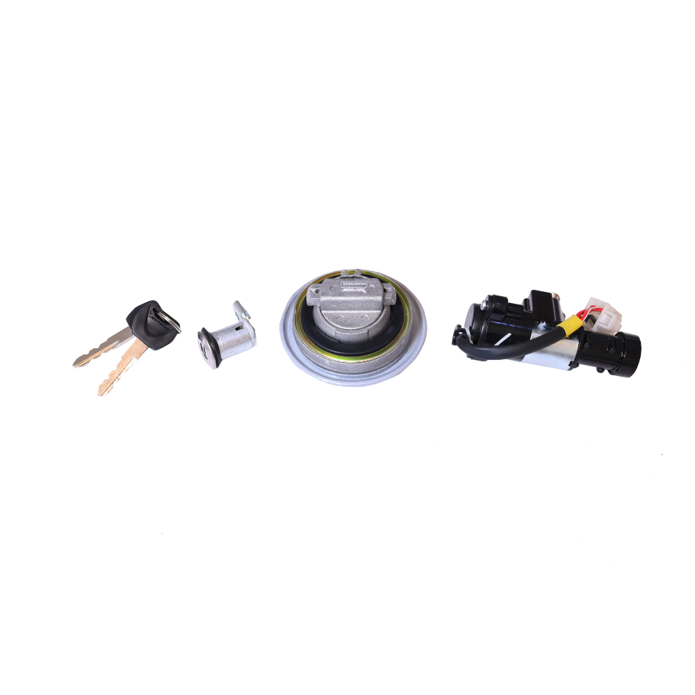 Deutsche Ignition Lock Kit For Honda CB Shine BS-VI (2020 Model) (Set of 3) Ignition Lock, Petrol Tank Lock & Seat Lock