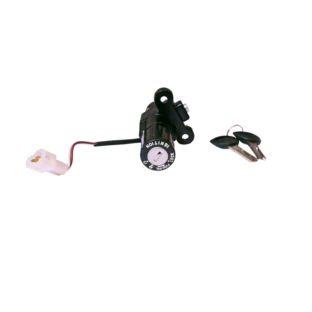 Deutsche Ignition Cum Steering Lock For Bajaj Pulsar 220 DTF-i (2 Wires)