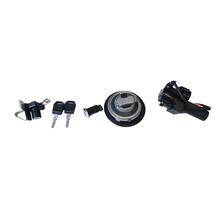 Deutsche Ignition Lock Kit For Hero Glamour Disk Digital (2014 Model) (Set of 4) Consisting of Ignition Cum Steering Lock, Petrol Tank Lock, Seat Lock & Tool Box Lock
