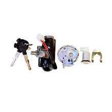 Deutsche Ignition Lock Kit For Honda Activa 125 (2014 Model Onwards) (Set of 2) Consisting of Ignition Cum Steering Lock (With Magnetic Shutter) & Seat Lock