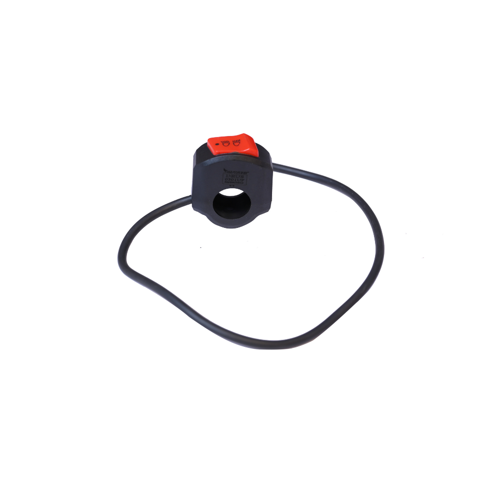 Deutsche On/Off Handle Bar Switch On-On-Off Universal 3 Way Motorcycle Switch (Plastic Body)