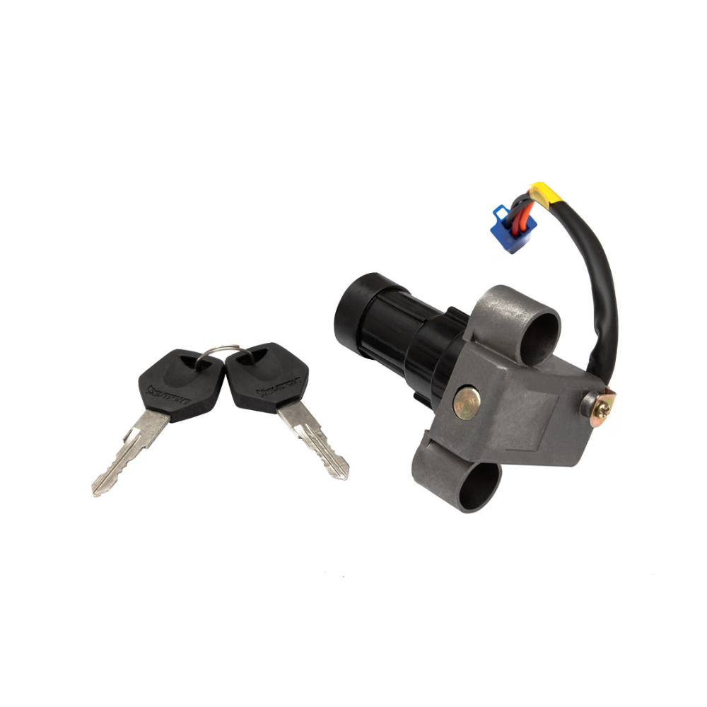 Deutsche Ignition Cum Steering Lock For TVS Victor GLX (4 Wires)