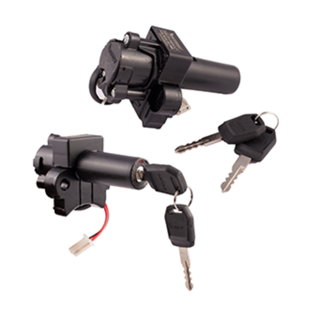 Deutsche Ignition Cum Steering Lock For Hero Passion Pro Digital KS (2 Wires)