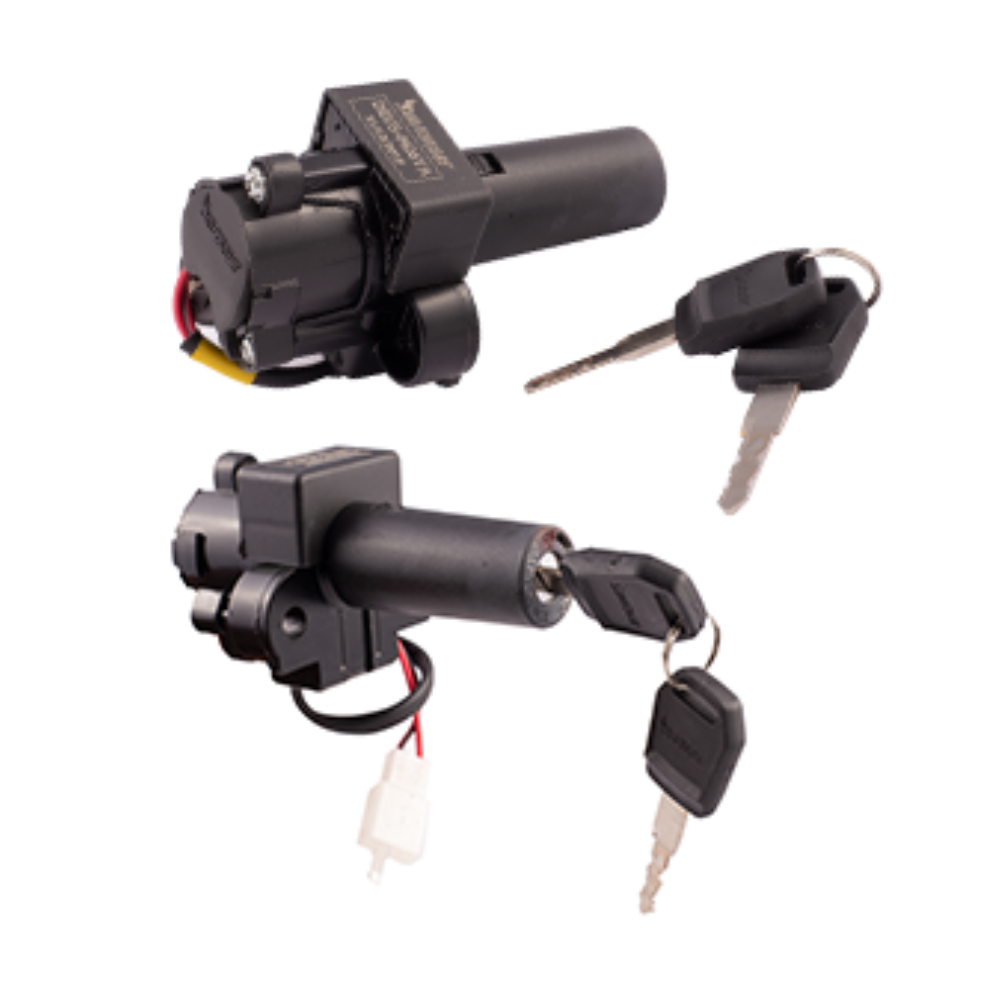 Deutsche Ignition Cum Steering Lock For Hero Glamour 125 ES (2 Wires)