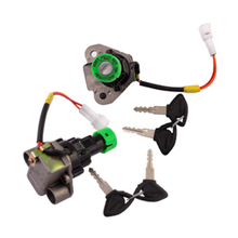 Deutsche Ignition Cum Steering Lock For TVS Apache 180 RTR (ABS/Disc Brake) (2016 Model Onwards) (2 Wires)
